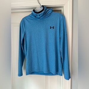 boys under armour hooded shirt
